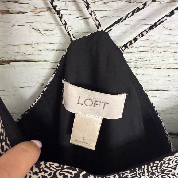 LOFT Beach Paisley Maxi Dress size 4 - Picture 4 of 7